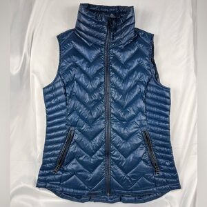 Calvin Klein Collection Navy Quilted Vest